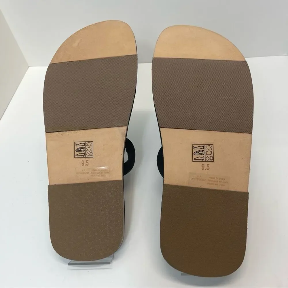 FREE PEOPLE‎ Black Strap Sandal Hadden